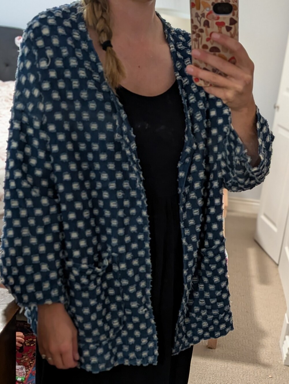 Kimono Style Denim Jacket